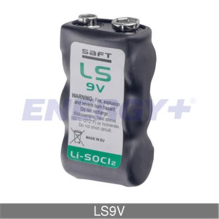 PROPLUS Compatible with Saft 9 Volt Size Lithium Battery - 9.0V 1200mAh PR2577480